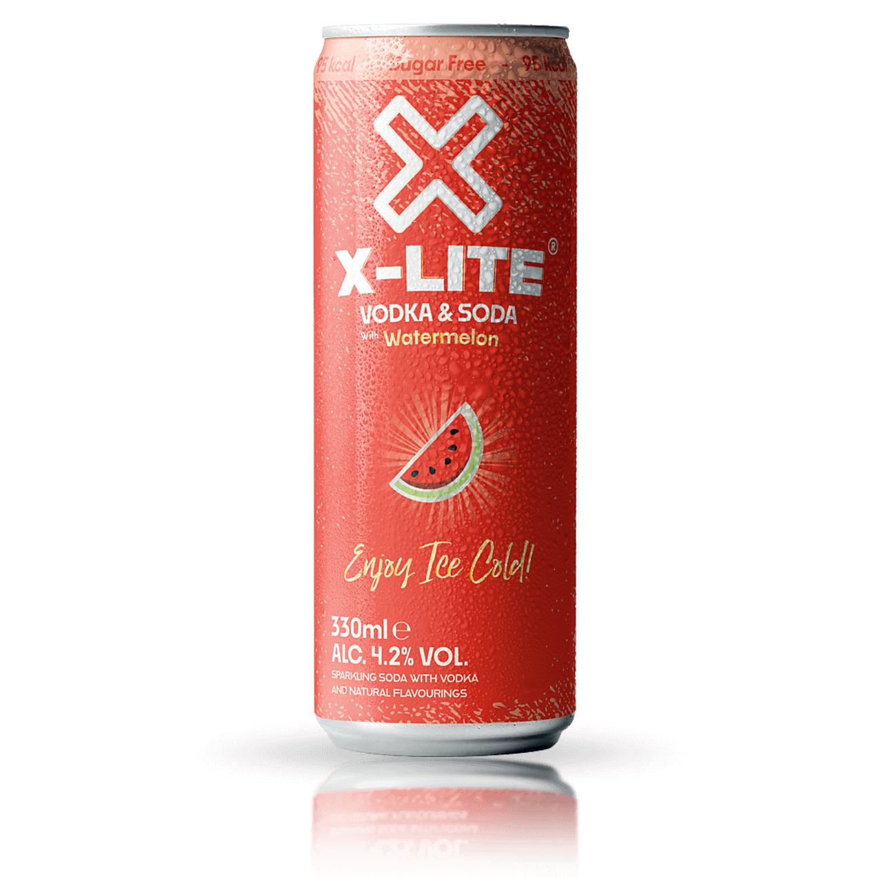 X-LITE | Sugar-Free Vodka & Soda with Bold Natural Flavours